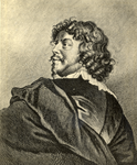 105221 Portret van Cornelis Jonson van Ceulen (I), geboren Londen 1593, kunstschilder te Utrecht, overleden Utrecht ...